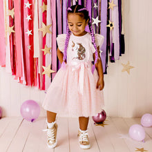 Load image into Gallery viewer, Designer Kidz Unicorn Sequin Tutu Dress - Pink
