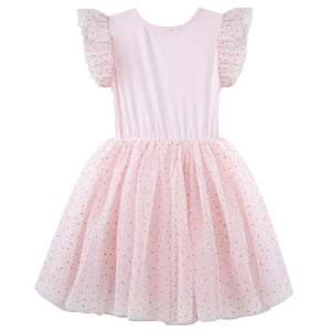 Designer Kidz Unicorn Sequin Tutu Dress - Pink