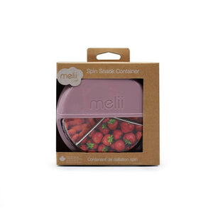 Melii Spin Snack Container - Luxe Pink