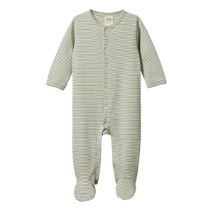 Nature Baby Stretch & Grow - Nettle Pinstripe