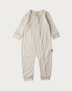 Babu Merino Footless All-In-One - Cream