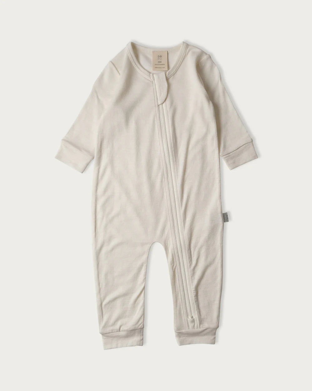 Babu Merino Footless All-In-One - Cream