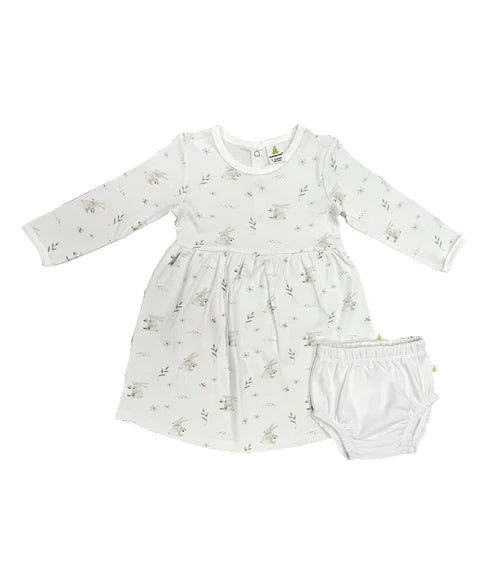 Imababy Priscilla Dress with Bloomers - Rabbit Garden