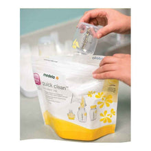 Load image into Gallery viewer, Medela Quick Clean Microwave Bags 5 pack - Sanitises in 90 seconds!
