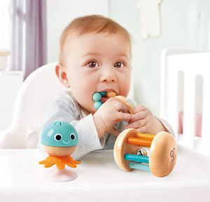 Hape Baby-to-Toddler Sensory Gift Set 3 piece