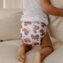 Load image into Gallery viewer, Bear &amp; Moo Reusable OSFM Cloth Nappy - Little Red Tractor
