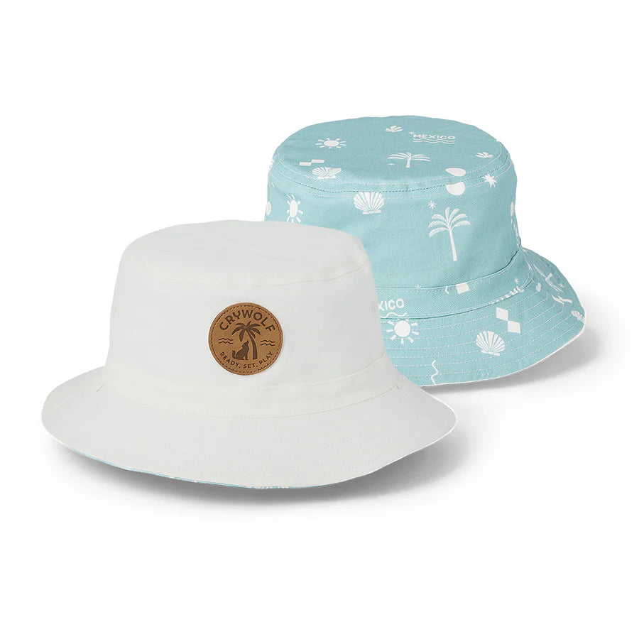 Crywolf Reversible Bucket Hat - Going Places