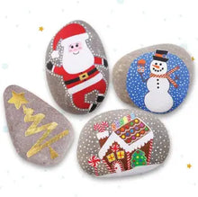 Load image into Gallery viewer, Christmas Rock Painting Kit
