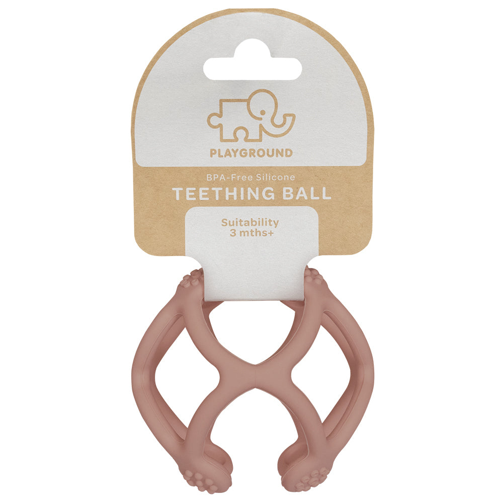 Playground Silicone Teething Ball - Choose your colour