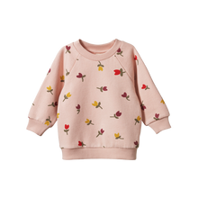 Load image into Gallery viewer, Nature Baby Emerson Sweater - Tulips Rose Dust
