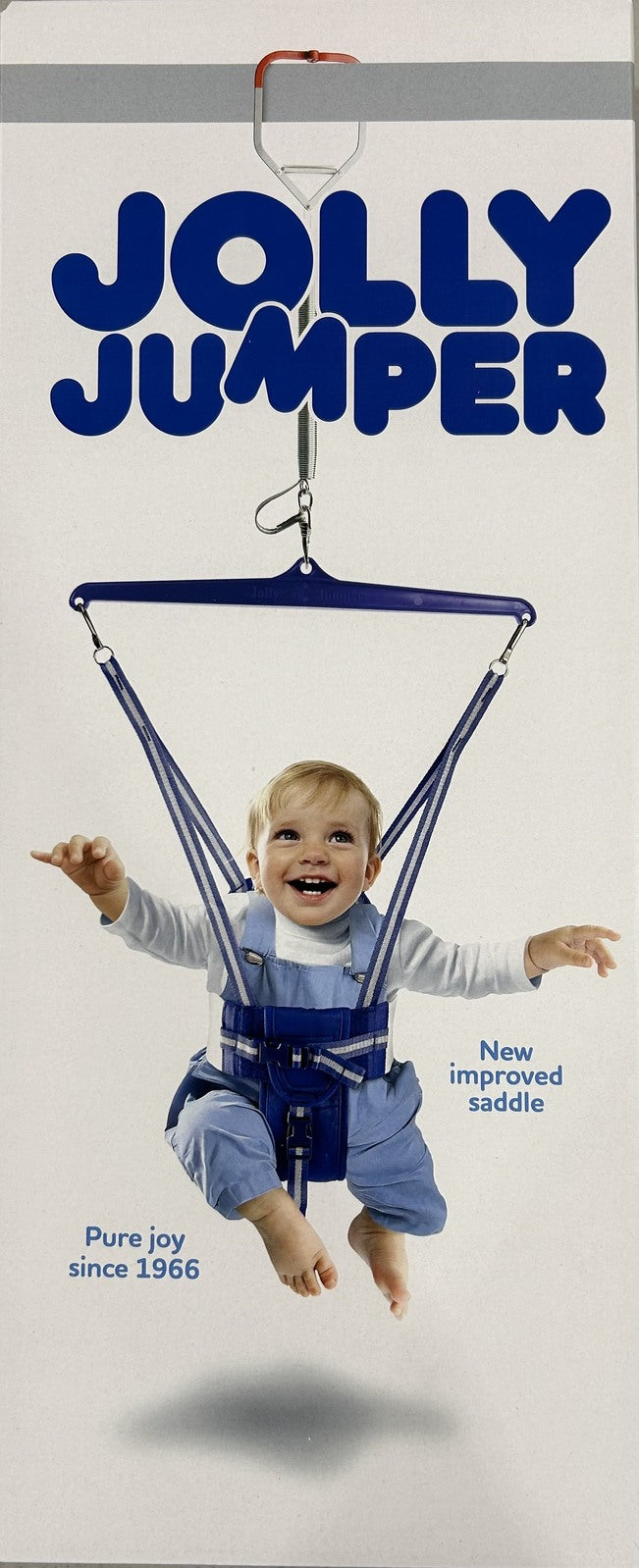 Jolly Jumper Baby Exerciser with Door Clamp (NEW IMPROVED SADDLE