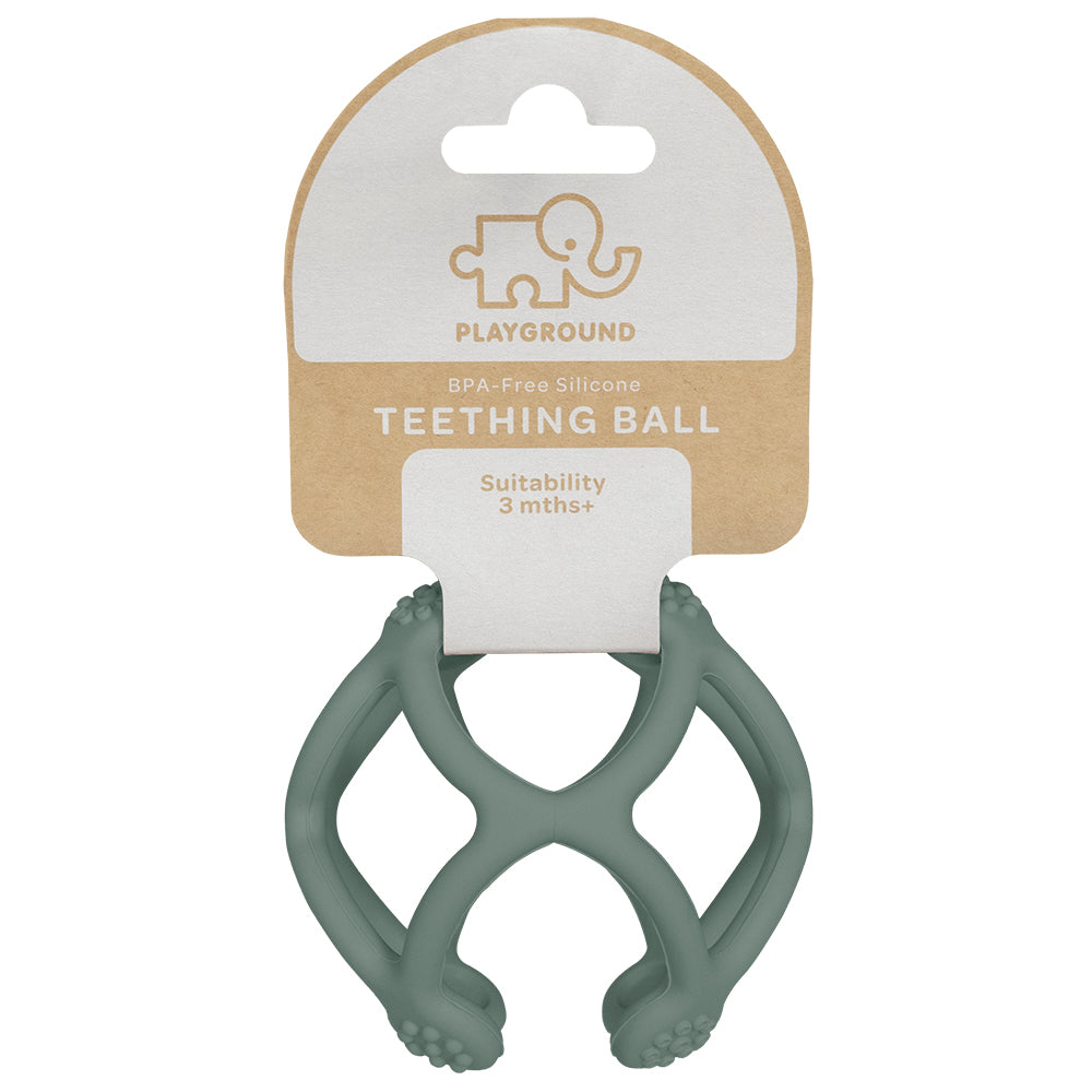 Playground Silicone Teething Ball - Choose your colour