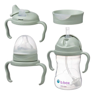 b.box Transition Value Pack - Sage - Switch lids as baby grows