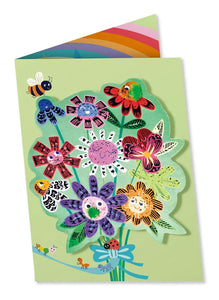 Avenir Scratch Greeting Cards - Flower