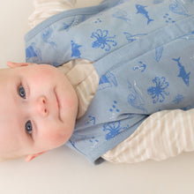 Load image into Gallery viewer, Woolbabe 3-Seasons Front Zip Sleeping Bag - Glacier Sail Away

