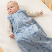 Load image into Gallery viewer, Woolbabe 3-Seasons Front Zip Sleeping Bag - Glacier Sail Away
