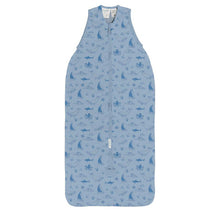 Load image into Gallery viewer, Woolbabe 3-Seasons Front Zip Sleeping Bag - Glacier Sail Away
