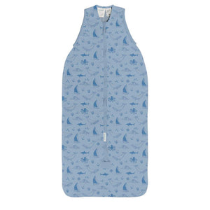 Woolbabe 3-Seasons Front Zip Sleeping Bag - Glacier Sail Away
