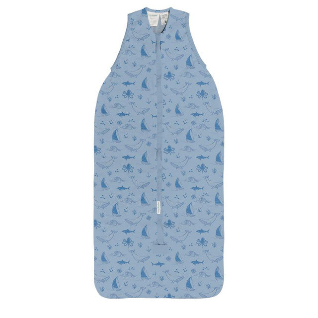 Woolbabe 3-Seasons Front Zip Sleeping Bag - Glacier Sail Away