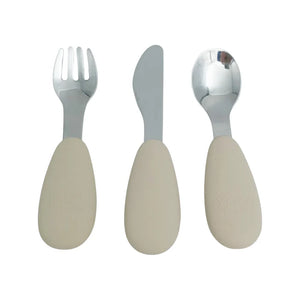 Petite Eats Full Metal Cutlery Set - Choose your colour