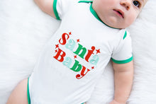 Load image into Gallery viewer, Child of Mine &#39;Santa Baby&#39; Organic Bodysuit
