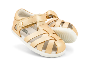 Bobux Step Up Topicana II Sandal - Pale Gold