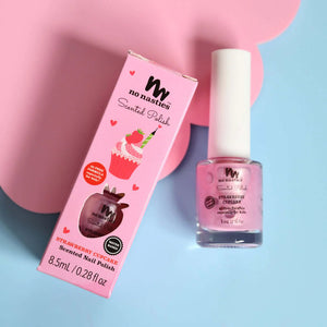 No Nasties Scented Scratch Off Nail Polish - Strawberry Cupcake