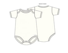 Load image into Gallery viewer, Elfwear Merino Short Sleeve Body Suit - Natural
