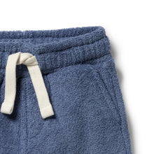Load image into Gallery viewer, Wilson &amp; Frenchy Organic Terry Shorts - Deep Blue
