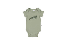 Load image into Gallery viewer, Burrow &amp; Be Tuatara Short Sleeve Bodysuit
