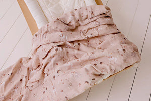 Confetti Kidz Organic Muslin Swaddle - Show Pups