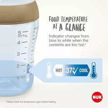 Load image into Gallery viewer, Nuk Perfect Match PP Bottle 260ml - Temperature Control - Anti Colic Vent - 3m+ (Rainbow)
