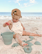Load image into Gallery viewer, Playground Silicone 8pc Bucket &amp; Spade Set - Sage
