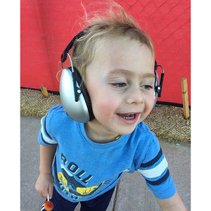 Banz Earmuffs - 3-10 years - Silver