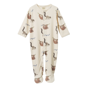 Nature Baby Stretch & Grow - Sloth Snuggle Print