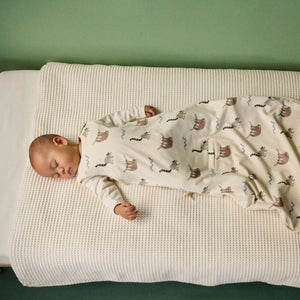 Nature Baby Organic Cotton Sleeping Bag - 0-24 months - Sloth Snuggle Print