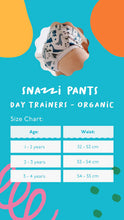 Load image into Gallery viewer, Snazzipants Organic Cotton Daytime Training Pants - Sprouty Spots
