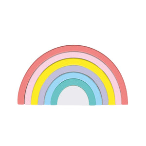 Playground Silicone Rainbow Puzzle - Sorbet