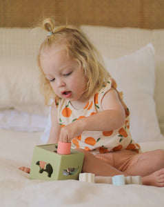 Over the Dandelions Silicone Sorting Box with Animals