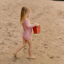 Load image into Gallery viewer, Nature Baby One Piece Bathing Trunks - South Seas Rose Dust Print
