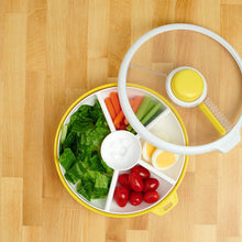 Load image into Gallery viewer, GoBe Large Snack Spinner - Lemon Yellow
