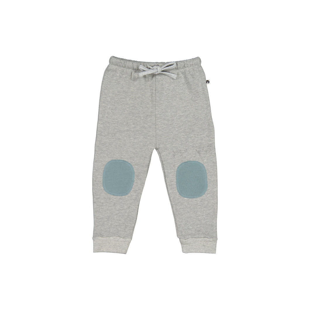 Burrow & Be Track Pants - Grey Melange/Storm