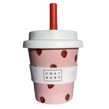 Load image into Gallery viewer, Chai Baby Babyccino &amp; Fluffy Cup - Strawberry &amp; Cream
