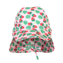 Load image into Gallery viewer, Acorn Strawberry Flap Hat
