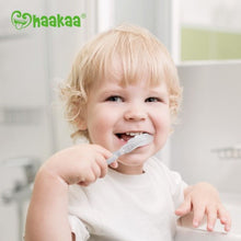 Load image into Gallery viewer, Haakaa Infant Oral Care Kit - Suva Grey
