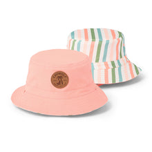 Load image into Gallery viewer, Crywolf Reversible Bucket Hat - Summer Stripe
