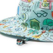 Load image into Gallery viewer, Wilson &amp; Frenchy Sun Hat - Sun Surf &amp; Sea
