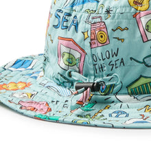 Load image into Gallery viewer, Wilson &amp; Frenchy Sun Hat - Sun Surf &amp; Sea
