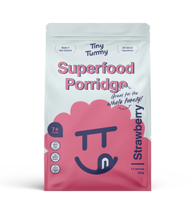 Tiny Tummy Superfood Porridge - Strawberry