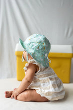 Load image into Gallery viewer, Acorn Wide Brim Infant Sunhat (Rated UPF50+) - Swans (0-9months)
